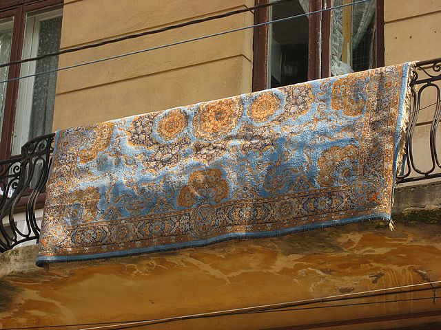 Уборка в разных странах.